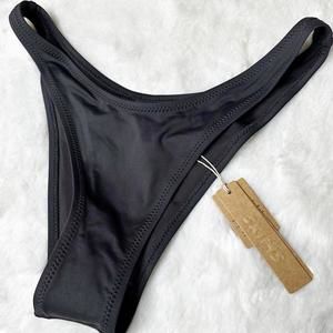 NWT Skims Swim Cheeky Tanga Bikini Bottoms Onyx Women’s 4X